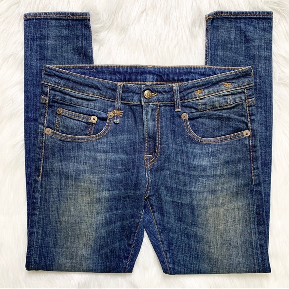 SOLD-R13 {Barney’s} Boy Fit Vintage Wash Skinny - Picture 2 of 8